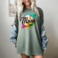 Baseball Mom USA American Baseball Graphic Women's Comfort Colors T-Shirt Berry Baseball Mom USA American Baseball Graphic Women's Comfort Colors T-Shirt Berry