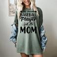 Baseball Mom Women Girls Daughter Mother Baseball Player Women's Comfort Colors T-Shirt Berry