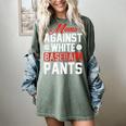 Baseball Moms Against White Baseball Pants Women's Comfort Colors T-Shirt Berry Baseball Moms Against White Baseball Pants Women's Comfort Colors T-Shirt Berry