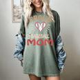 Baseball Moms Mother Kids Girls Boys School Game Women's Comfort Colors T-Shirt Berry