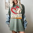 Baseball Nannie Baseball Heart Family Matching Women's Comfort Colors T-Shirt Berry Baseball Nannie Baseball Heart Family Matching Women's Comfort Colors T-Shirt Berry