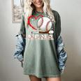 Baseball Nona Family Matching Cute Baseball Lover Women's Comfort Colors T-Shirt Berry