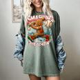 Baseball Player Christmas Gingerbread Smashing Through Snow Women's Comfort Colors T-Shirt Berry Baseball Player Christmas Gingerbread Smashing Through Snow Women's Comfort Colors T-Shirt Berry