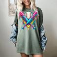 Baseball Player Ice Cream Drip Women's Comfort Colors T-Shirt Berry Baseball Player Ice Cream Drip Women's Comfort Colors T-Shirt Berry