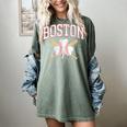 Baseball Shamrock Boston Massachusetts St Patrick’s Day Women's Comfort Colors T-Shirt Berry Baseball Shamrock Boston Massachusetts St Patrick’s Day Women's Comfort Colors T-Shirt Berry