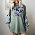 Baseball Skeleton Ice Cream Drip Baseball Boys Youth Women's Comfort Colors T-Shirt Berry