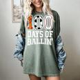 Baseball Soccer Basketball 100 Days Of School Women's Comfort Colors T-Shirt Berry Baseball Soccer Basketball 100 Days Of School Women's Comfort Colors T-Shirt Berry