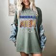 Baseball Sport I’m Just Here For The Snacks Baseball Mom Women's Comfort Colors T-Shirt Berry