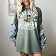 Bay City Beavers Baseball Club Estd 1913 Women's Comfort Colors T-Shirt Berry Bay City Beavers Baseball Club Estd 1913 Women's Comfort Colors T-Shirt Berry