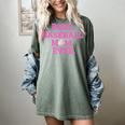 Best Baseball Mom Ever Pink Women's Comfort Colors T-Shirt Berry