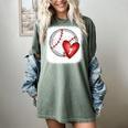 Bleached Custom Baseball Mom Number 7 Heart For Mom Women's Comfort Colors T-Shirt Berry Bleached Custom Baseball Mom Number 7 Heart For Mom Women's Comfort Colors T-Shirt Berry