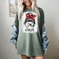 Bleached Tia Life Soccer Messy Bun Baseball Game Day Women's Comfort Colors T-Shirt Berry Bleached Tia Life Soccer Messy Bun Baseball Game Day Women's Comfort Colors T-Shirt Berry