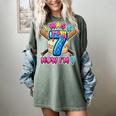 Blue Checkered I Was 6 Now I'm 7 Birthday Cake Baseball Drip Women's Comfort Colors T-Shirt Berry Blue Checkered I Was 6 Now I'm 7 Birthday Cake Baseball Drip Women's Comfort Colors T-Shirt Berry