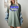 Blue Panther Baseball Home Plate Game Day Mascot Panther Women's Comfort Colors T-Shirt Berry Blue Panther Baseball Home Plate Game Day Mascot Panther Women's Comfort Colors T-Shirt Berry