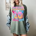 Boys 10 Double Digits 10th Birthday Ice Cream Baseball Drip Women's Comfort Colors T-Shirt Berry