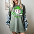Boys St Patricks Day Baseball Player Pitcher Coach Kids Women's Comfort Colors T-Shirt Berry Boys St Patricks Day Baseball Player Pitcher Coach Kids Women's Comfort Colors T-Shirt Berry