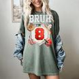 Bruh I'm 8 Baseball 8th Birthday Sports 8 Year Old Boy Women's Comfort Colors T-Shirt Berry
