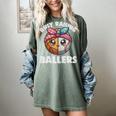 Busy Raising Ballers Basketball Baseball Mom For Women Women's Comfort Colors T-Shirt Berry Busy Raising Ballers Basketball Baseball Mom For Women Women's Comfort Colors T-Shirt Berry