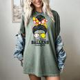 Busy Raising Ballers Softball Messy Bun Baseball Mom Women's Comfort Colors T-Shirt Berry Busy Raising Ballers Softball Messy Bun Baseball Mom Women's Comfort Colors T-Shirt Berry