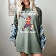 If You Can’t Handle Lacrosse Then Go Play Baseball Women's Comfort Colors T-Shirt Berry