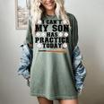 I Can't My Son Has Practice Today Baseball Mom Women's Comfort Colors T-Shirt Berry