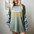 Catcher Because Pitchers Need Heroes Too Baseball Team Women's Comfort Colors T-Shirt Berry Catcher Because Pitchers Need Heroes Too Baseball Team Women's Comfort Colors T-Shirt Berry