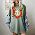 Christmas Baseball Ice Cream Drip Men Women Kids Women's Comfort Colors T-Shirt Berry