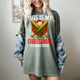 My Christmas Baseball Pajama Helmet Santa Xmas Men Boys Women's Comfort Colors T-Shirt Berry