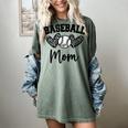 Custom Baseball Mom Number 57 Heart For Mom Women's Comfort Colors T-Shirt Berry