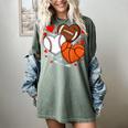 Cute Heart Baseball Basketball Football Valentine Boy Men Women's Comfort Colors T-Shirt Berry Cute Heart Baseball Basketball Football Valentine Boy Men Women's Comfort Colors T-Shirt Berry