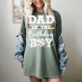 Dad Of The Birthday Boy Baseball Bday Family Women's Comfort Colors T-Shirt Berry Dad Of The Birthday Boy Baseball Bday Family Women's Comfort Colors T-Shirt Berry