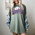 Dad Daddy Of The Rookie Baseball Women's Comfort Colors T-Shirt Berry Dad Daddy Of The Rookie Baseball Women's Comfort Colors T-Shirt Berry
