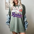 Dad Rookie Of Year 1st Birthday Baseball Theme Matching Women's Comfort Colors T-Shirt Berry