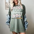 Daddy Of The Birthday Boy Baseball Matching Family Women's Comfort Colors T-Shirt Berry Daddy Of The Birthday Boy Baseball Matching Family Women's Comfort Colors T-Shirt Berry