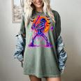 Drip Skeleton Batting Baseball Halloween Women's Comfort Colors T-Shirt Berry