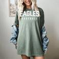 Eagles Baseball Inspired Women's Comfort Colors T-Shirt Berry Eagles Baseball Inspired Women's Comfort Colors T-Shirt Berry