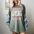 My Favorite Baseball Player Calls Me Mom Proud Baseball Mom Women's Comfort Colors T-Shirt Berry
