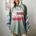 My Favorite Player Calls Me Grampy Baseball Grampy Women's Comfort Colors T-Shirt Berry My Favorite Player Calls Me Grampy Baseball Grampy Women's Comfort Colors T-Shirt Berry