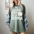 My Favorite Player Calls Me Nona Baseball Player Women's Comfort Colors T-Shirt Berry My Favorite Player Calls Me Nona Baseball Player Women's Comfort Colors T-Shirt Berry