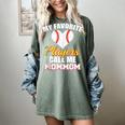 My Favorite Players Call Me MomMom Baseball Mom Mom Women's Comfort Colors T-Shirt Berry My Favorite Players Call Me MomMom Baseball Mom Mom Women's Comfort Colors T-Shirt Berry
