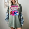 Game Kindergarten Baseball Ice Cream Drip On Back To School Women's Comfort Colors T-Shirt Berry