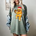 Gingerbread Man Baseball Christmas Women's Comfort Colors T-Shirt Berry Gingerbread Man Baseball Christmas Women's Comfort Colors T-Shirt Berry