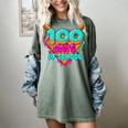 Happy 100 Days Of School Costume Baseball Drip Ice Cream Women's Comfort Colors T-Shirt Berry Happy 100 Days Of School Costume Baseball Drip Ice Cream Women's Comfort Colors T-Shirt Berry