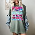 Happy 100 Days Of School Game Day Baseball Ice Cream Drip Women's Comfort Colors T-Shirt Berry Happy 100 Days Of School Game Day Baseball Ice Cream Drip Women's Comfort Colors T-Shirt Berry