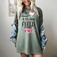 My Heart Is On That Field Ball Nana Baseball Mom Women's Comfort Colors T-Shirt Berry My Heart Is On That Field Ball Nana Baseball Mom Women's Comfort Colors T-Shirt Berry