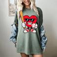 Heart Playing Baseball Valentines Day Women's Comfort Colors T-Shirt Berry Heart Playing Baseball Valentines Day Women's Comfort Colors T-Shirt Berry