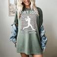 I Hit 100 Days Of School Baseball Player 100th Day Boys Kids Women's Comfort Colors T-Shirt Berry I Hit 100 Days Of School Baseball Player 100th Day Boys Kids Women's Comfort Colors T-Shirt Berry