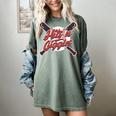 Hits 'n Giggles Baseball Player Women Baseball Mom Mother Women's Comfort Colors T-Shirt Berry