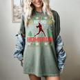 Ho Ho Homerun Xmas Sports Player Baseball Ugly Christmas Women's Comfort Colors T-Shirt Berry Ho Ho Homerun Xmas Sports Player Baseball Ugly Christmas Women's Comfort Colors T-Shirt Berry