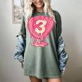 Ice Cream Baseball Glove 3rd Birthday Edition Women's Comfort Colors T-Shirt Berry Ice Cream Baseball Glove 3rd Birthday Edition Women's Comfort Colors T-Shirt Berry